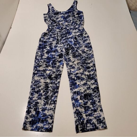 TRAVEL PERFECT WRINKLE RESISTANT JUMPSUIT W/ POCKETS VINCE CAMUTO 2 4 6 SMALL - Picture 9 of 9